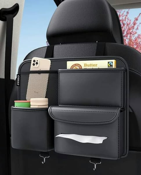 pack of 2 Car Backseat Organizer – Keep Your Car Neat & Clutter-Free!